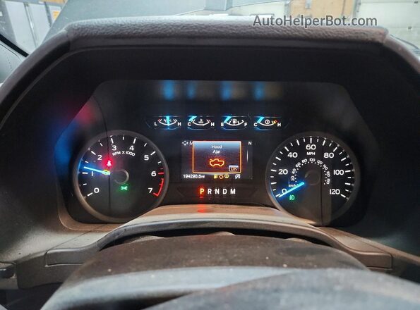 1FTFX1E52LFA85523 2020 FORD F150 Gray Vista del cuadro de instrumentos