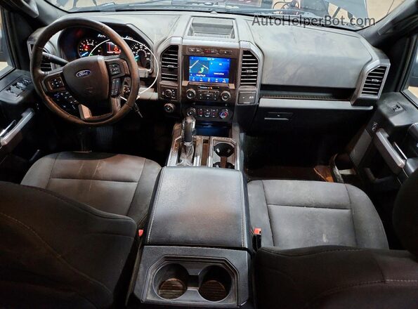 1FTFX1E52LFA85523 2020 FORD F150 Gray Vista del salpicadero