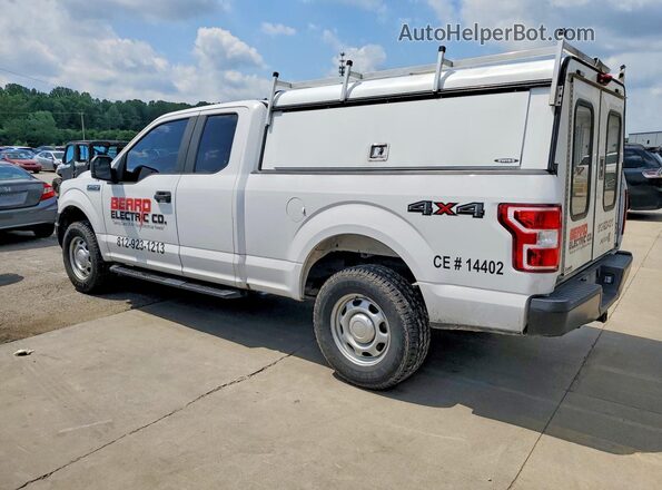 1FTFX1E52LKE43324 2020 FORD F150 White Rear left
