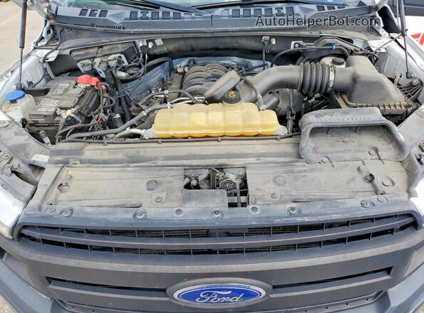 1FTFX1E52LKE43324 2020 FORD F150 White Rear interior view