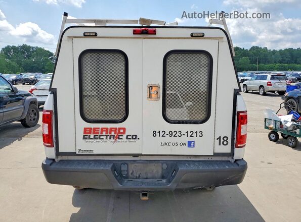 1FTFX1E52LKE43324 2020 FORD F150 White Rear view