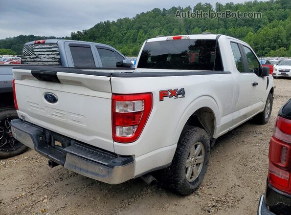 1FTFX1E52MKF14166 2021 FORD F150 Белый Задняя правая четверть