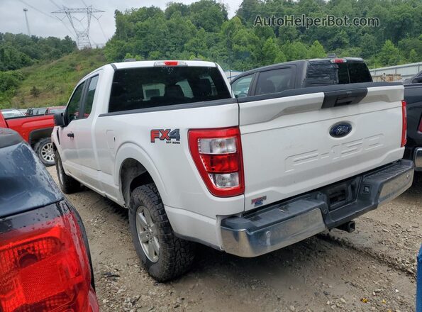 1FTFX1E52MKF14166 2021 FORD F150 Белый 
