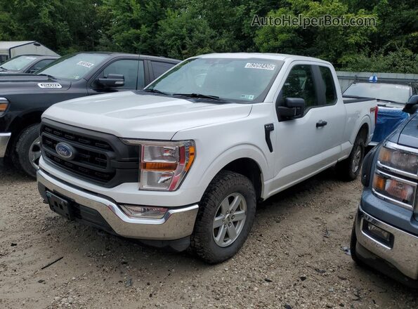 1FTFX1E52MKF14166 2021 FORD F150 Белый Панорамный вид салона 360°