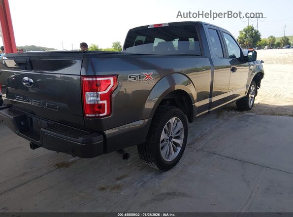1FTFX1E53JFC28055 2018 FORD F150 Серый Задняя правая четверть