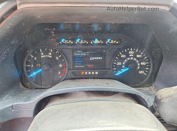 1FTFX1E53LKD60792 2020 FORD F150 Белый Вид щитка приборов