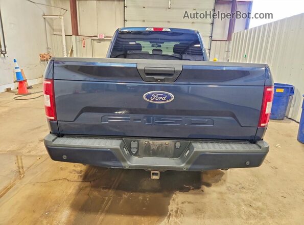 1FTFX1E54JFC51151 2018 FORD F150 Blue უკანა ხედი