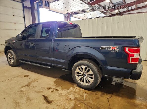 1FTFX1E54JFC51151 2018 FORD F150 Blue უკანა მარცხენა