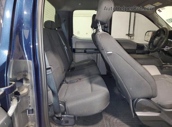 1FTFX1E54JFC51151 2018 FORD F150 Blue უკანა სავარძლების ხედი