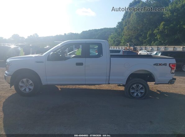 1FTFX1E55JKF42376 2018 FORD F150 White სალონის 360-გრადუსიანი ხედი