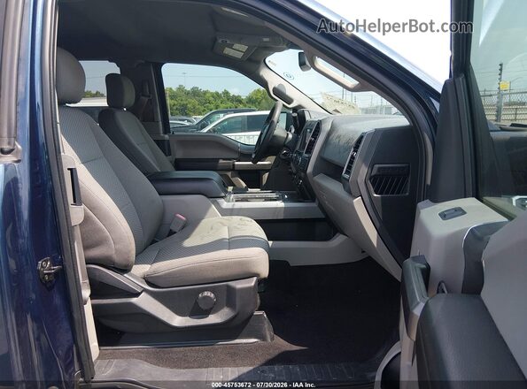 1FTFX1E55LFA05616 2020 FORD F150 Синий Вид салона спереди