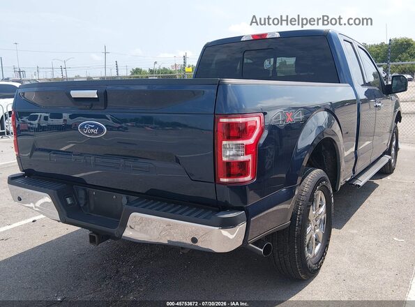 1FTFX1E55LFA05616 2020 FORD F150 Синий Задняя правая четверть