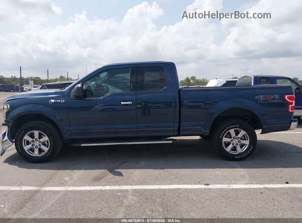 1FTFX1E55LFA05616 2020 FORD F150 Синий Панорамный вид салона 360°