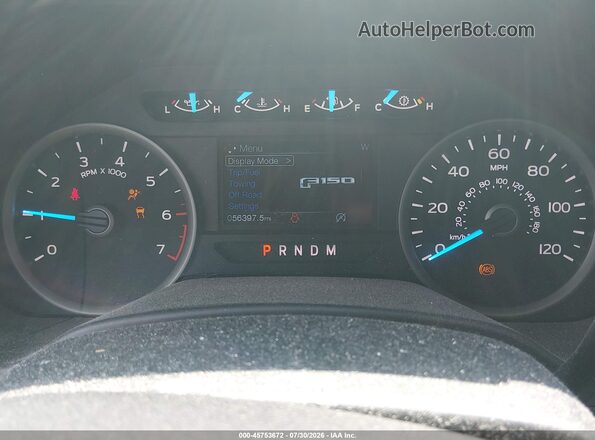 1FTFX1E55LFA05616 2020 FORD F150 Синий Вид задних сидений