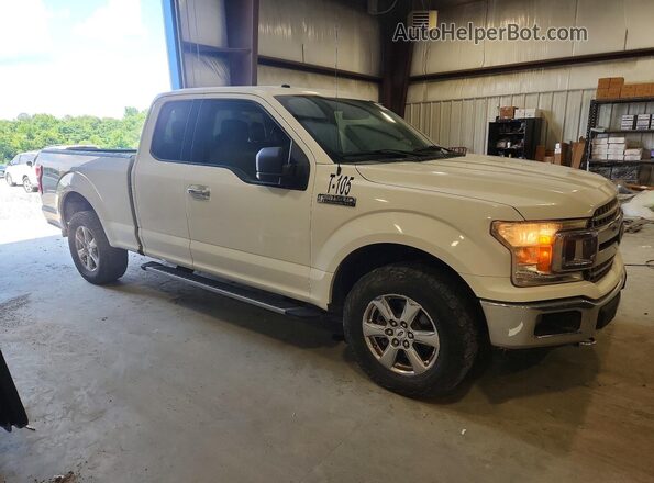 1FTFX1E56JFA55843 2018 FORD F150 Белый Передняя правая четверть