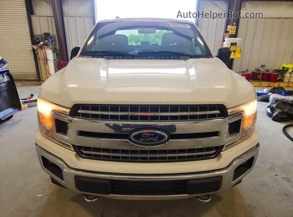 1FTFX1E56JFA55843 2018 FORD F150 Белый Вид спереди