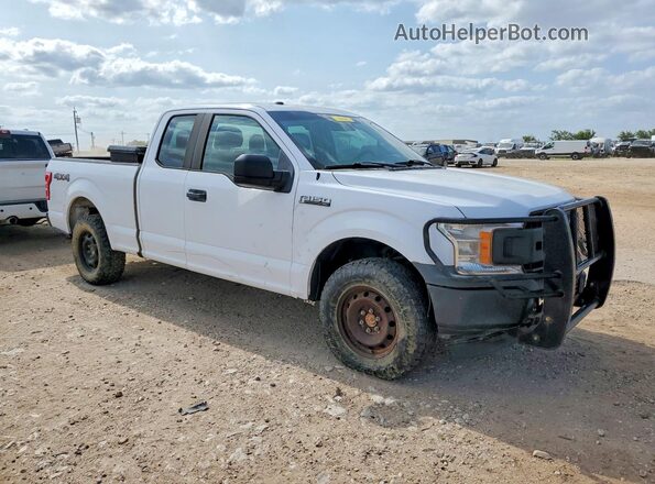 1FTFX1E56JKC23312 2018 FORD F150 White Передня права чверть
