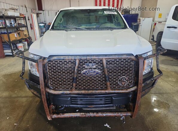 1FTFX1E56KKE41347 2019 FORD F150 White Вид спереду