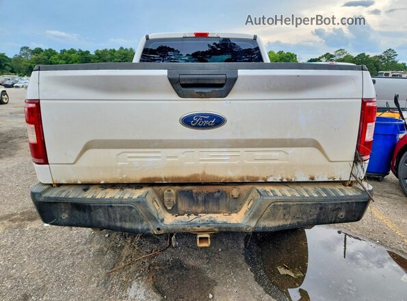 1FTFX1E57JKF15521 2018 FORD F150 White უკანა ხედი