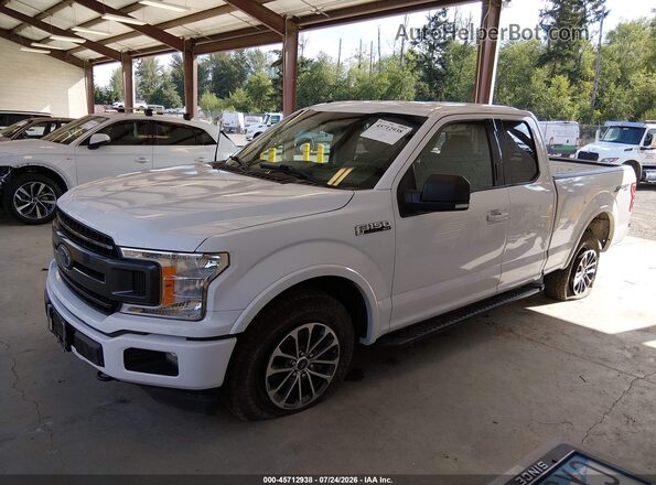 1FTFX1E57JKG12153 2018 FORD F150 Белый Передняя левая четверть