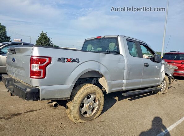 1FTFX1E58JFE10513 2018 FORD F150 Silver Trasero derecho