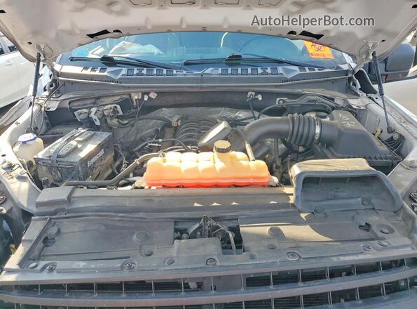 1FTFX1E58JFE10513 2018 FORD F150 Silver Vista interior trasera