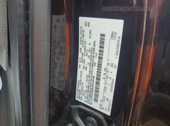 1FTFX1E58JKG10749 2018 FORD F150 Burgundy Շարժիչի բաժամունքի տեսք