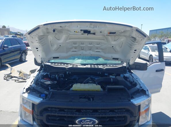 1FTFX1E58MKD85415 2021 FORD F150 White Widok z tyłu