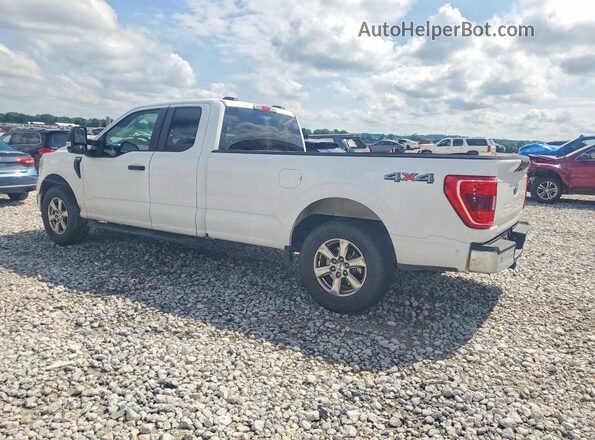 1FTFX1E58MKF02491 2021 FORD F150 Белый Задняя левая четверть