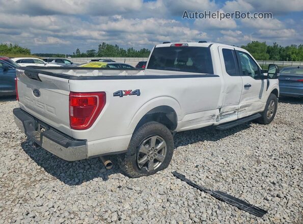 1FTFX1E58MKF02491 2021 FORD F150 Белый Задняя правая четверть