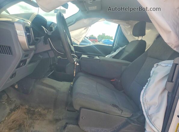 1FTFX1E58MKF02491 2021 FORD F150 Белый Вид салона спереди