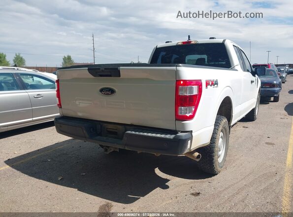 1FTFX1E58NKD11221 2022 FORD F150 White Tył prawy