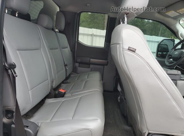 1FTFX1E58PKD06801 2023 FORD F150 White Rear seats view