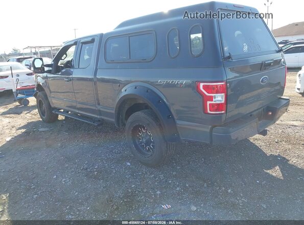1FTFX1E59JFD32548 2018 FORD F150 Gray Задня ліва чверть