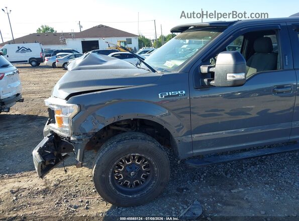 1FTFX1E59JFD32548 2018 FORD F150 Gray Вид спереду