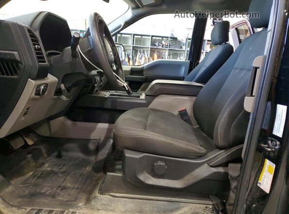 1FTFX1E59JFE33489 2018 FORD F150 Black Սալոնի դիմացի տեսք