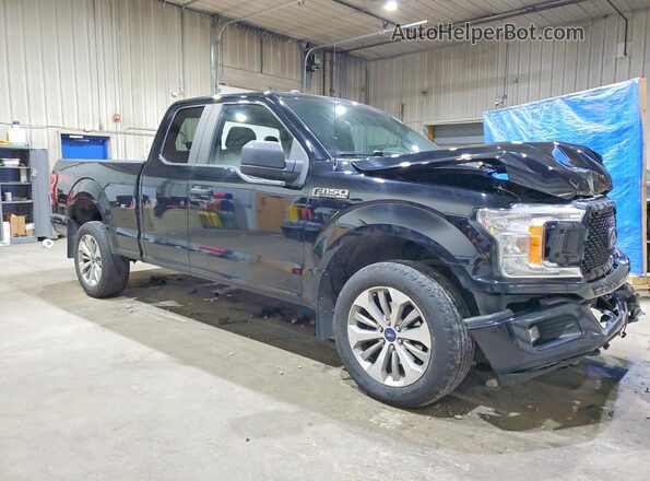 1FTFX1E59JFE33489 2018 FORD F150 Black Առջևի աջ