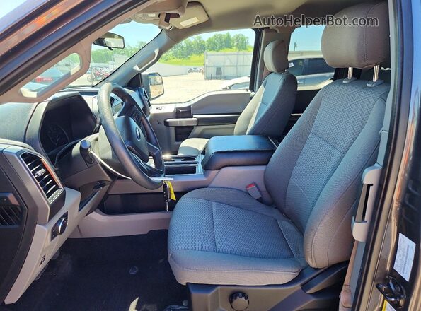 1FTFX1E5XLKD59767 2020 FORD F150 Gray Front interior view