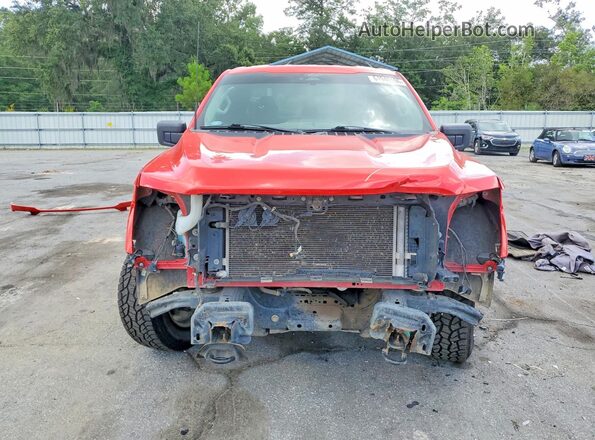 1FTFX1E5XNKE26421 2022 FORD F150 Red Vista frontal