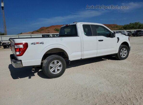 1FTFX1E5XPKD45650 2023 FORD F150 White Задня права чверть