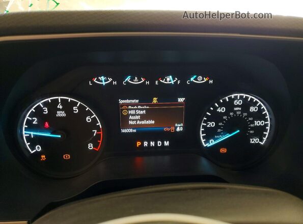 1FTFX1E5XPKD45650 2023 FORD F150 White Вид щитка приладів