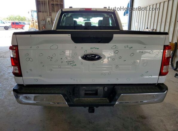 1FTFX1E5XPKD45650 2023 FORD F150 White Вид ззаду