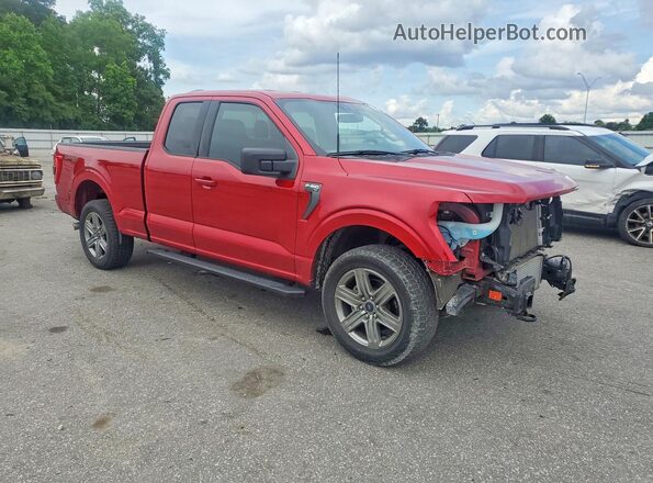 1FTFX1E82NFB12958 2022 FORD F150 Burgundy Front right