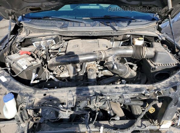 1FTFX1E87NFA86101 2022 FORD F150 Gray Widok wnętrza z tyłu