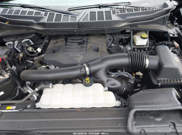 1FTFX1E88NFB51618 2022 FORD F150 Black Вид ззаду