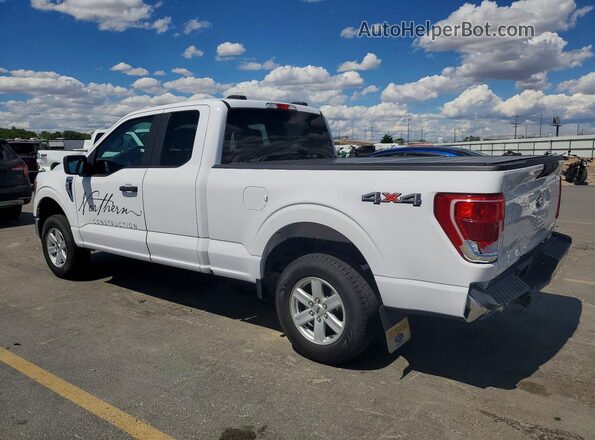 1FTFX1E8XMKD41779 2021 FORD F150 White უკანა მარცხენა