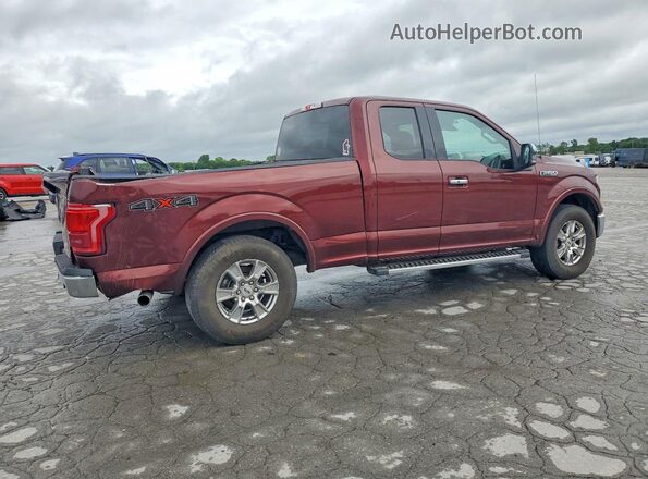 1FTFX1EF0GFB90804 2016 FORD F150 Burgundy Հետևի աջ