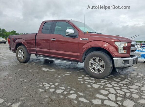 1FTFX1EF0GFB90804 2016 FORD F150 Burgundy Առջևի աջ