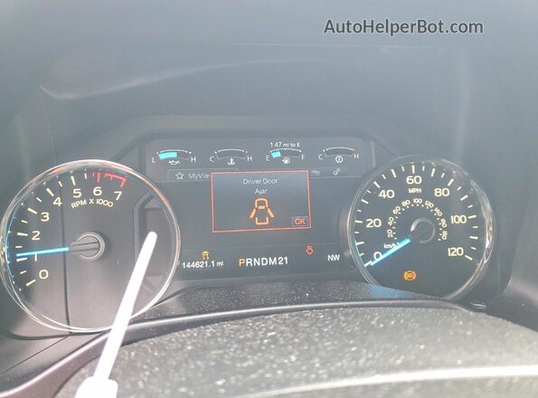 1FTFX1EF0GFB90804 2016 FORD F150 Burgundy Սարքավորումների վահանակի տեսք