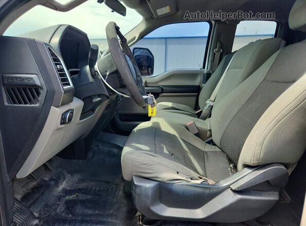 1FTFX1EF2GKD34909 2016 FORD F150 White Vista interior delantera